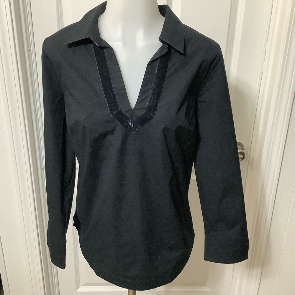 Vineyard  vine black shirt , casual, formal, office size Medium NWT.